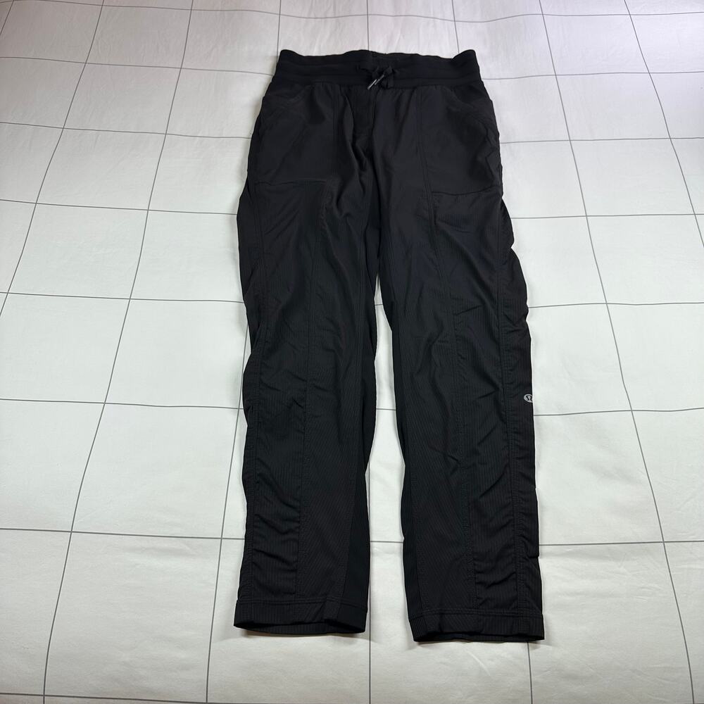 Lululemon Pants Womens 2 Black Dance Studio Crop Athletic Hike Travel Sporty Gym